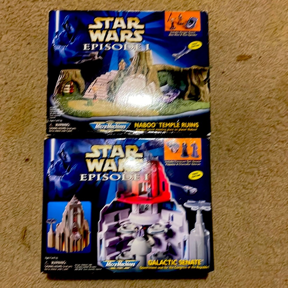 Star Wars Micro Machines Episode I first edition mint in box